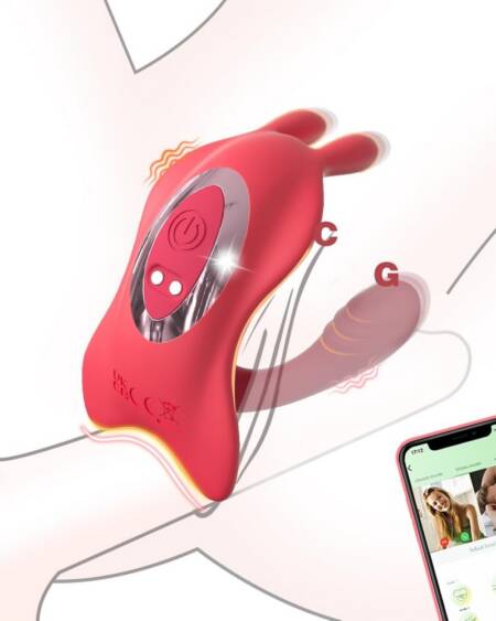 Mini vibromasseur en silicone