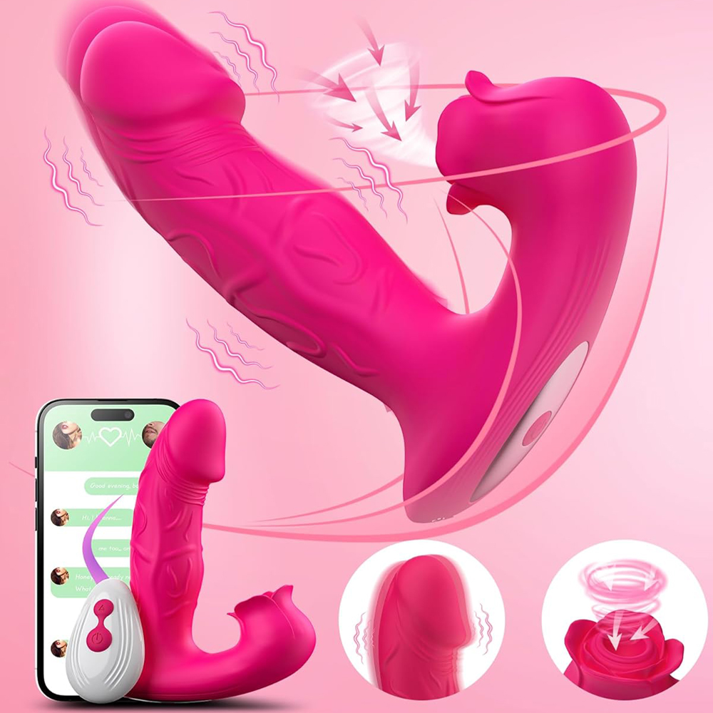 Vibromasseur double usage (vibration et succion) – Image 2